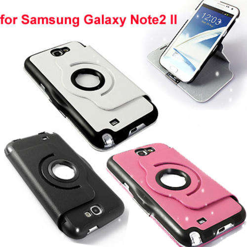 Samsung Galaxy Note 2 N7100 360 rotating case + FREE SCREEN PROTECTOR**