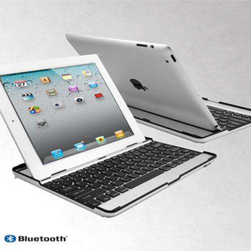 Apple iPad 2/3 Aluminium bluetooth Keyboard Case