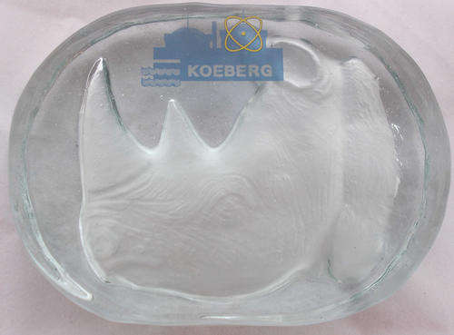 Koeberg Rhino Paper Weight