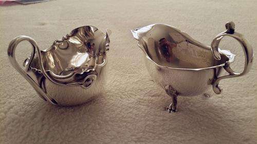 Gorgeous Silver Plated Gravy Boats!