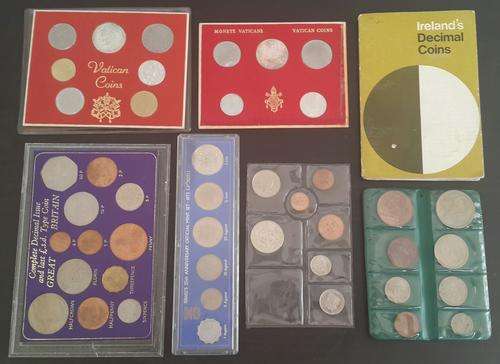 Assorted World Coins Including Vatican Silver!!!