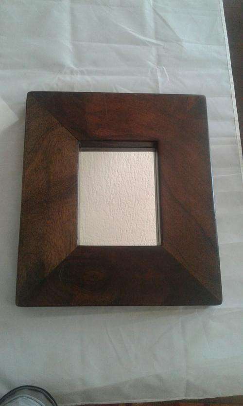 Stunning Thick Solid Wood Hallway Mirror