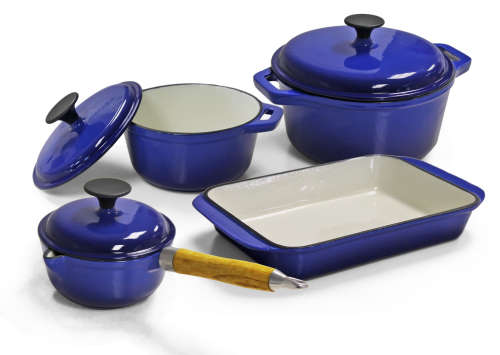 Cast Iron Pot Set - W&J 7pc
