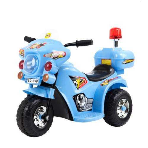 Motorbike - Police Light Blue
