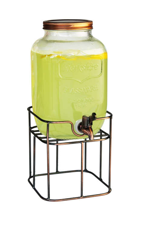 Beverage Dispenser - Copper Rose Single 4L