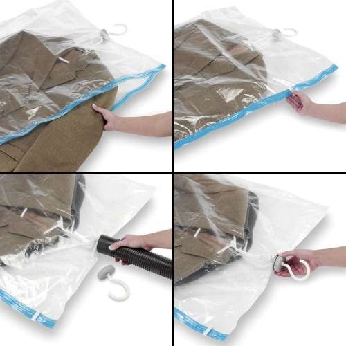 Flat Vacuum storage bag 2pcs