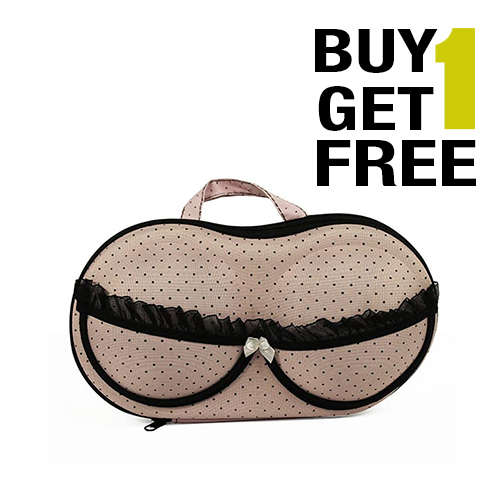 Bra & Panty Organiser - Light Pink Spot - BUY 1 GET 1 FREE