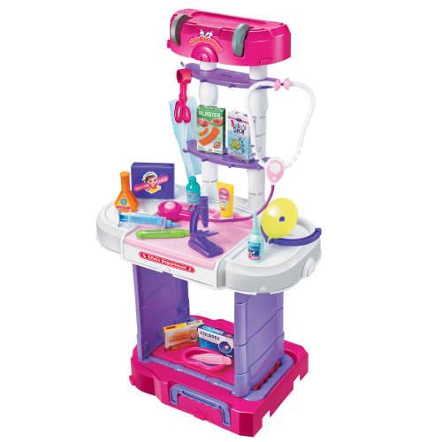 Pull-Along Doctor Trolley Set