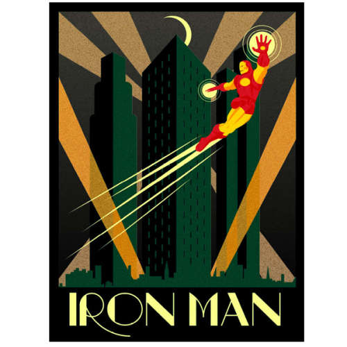 MARVEL DECO IRON MAN