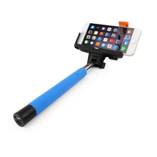 Selfie Sticks with  Bluetooth - Blue