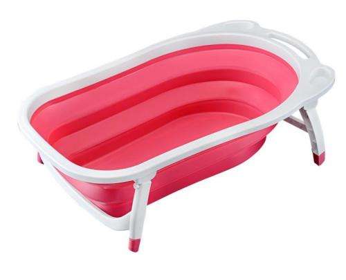 Nuovo - Folding Baby Bath - Pink