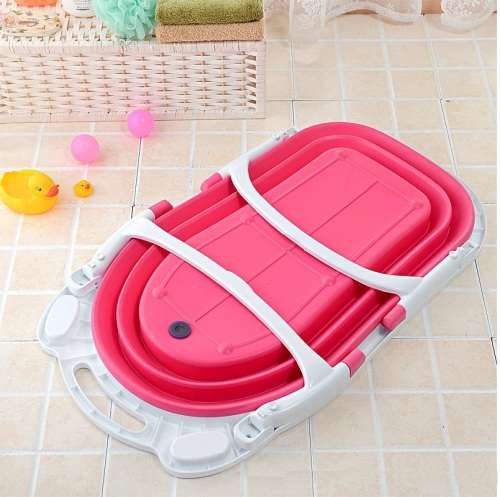 Nuovo - Folding Baby Bath - Pink