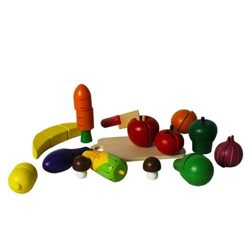 Wooden Fruit & Veg Cutting Set