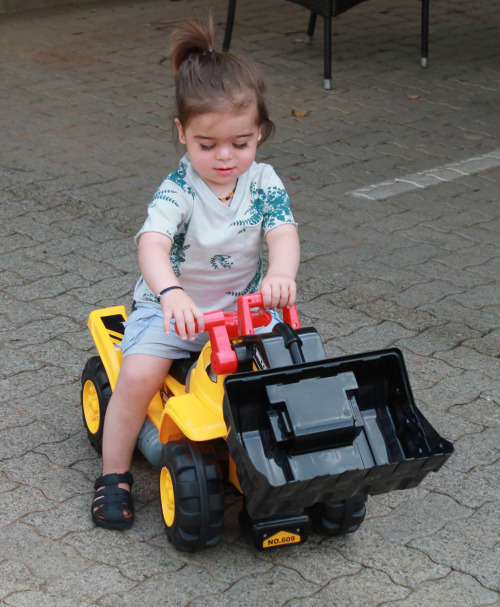 Toy Bulldozer Truck