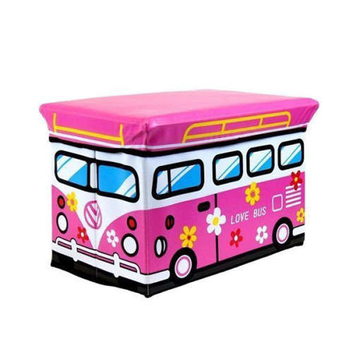 Ottoman - Kids - Love Bus Sml