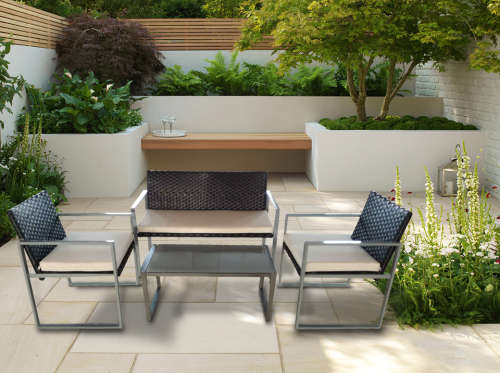 Rattan Barcelona - 4pc