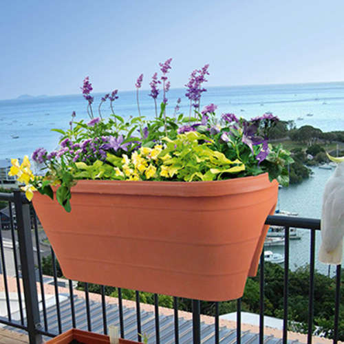 Flower Pot Med - Terracotta