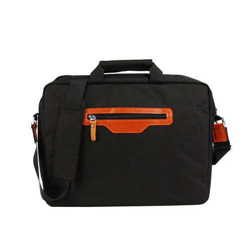 Dasfour laptop bag - Outer Zip - Black