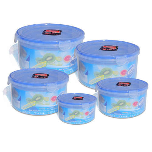 Plastic Storage - Round