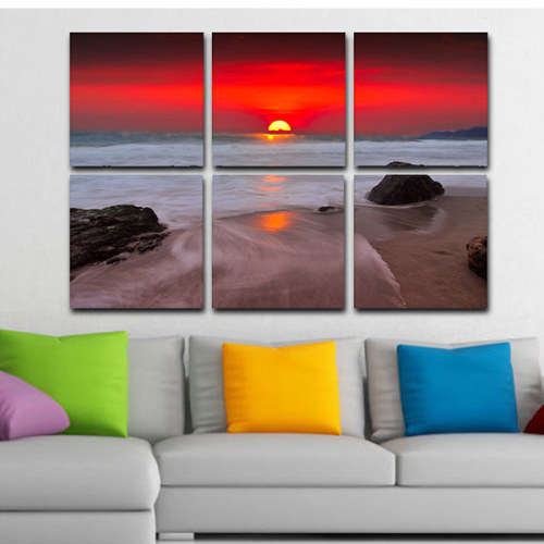 Canvas - Beach Sunset