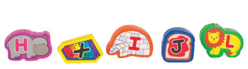 Wooden Puzzle: Alphabet Animals