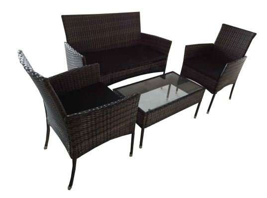 Rattan Jakarta - 4pc 2-Tone