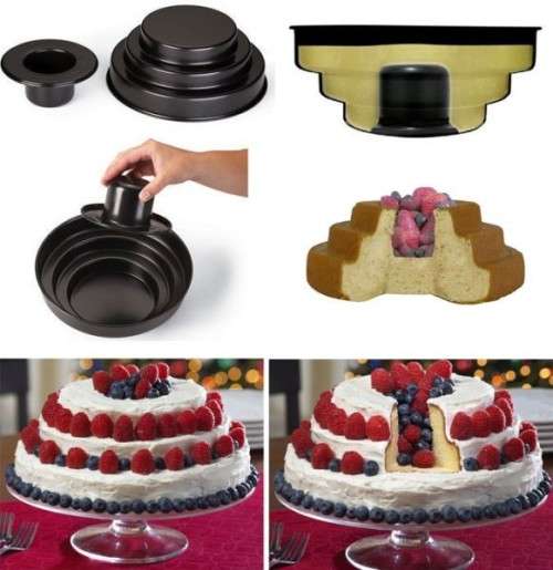 Macaroon & 3 Tier Cake Pan COMBO