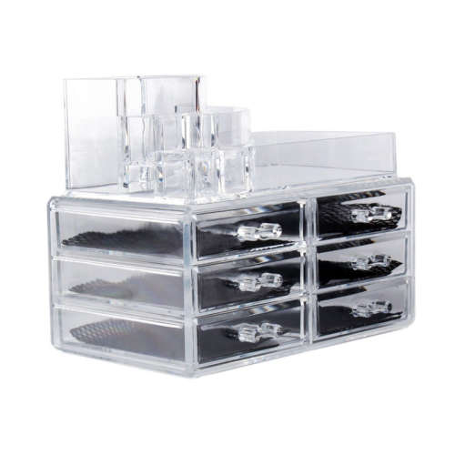 Cosmetic Display - 6 Draw with Accessory - SET OF 2