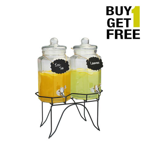 Beverage Dispenser - Cookie Jar Duet 4L - BUY 1 GET 1