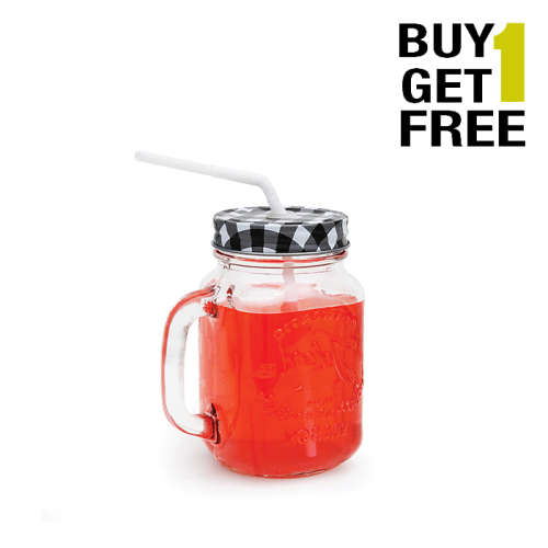 Mason Jars - Black BUY 1 GET 1