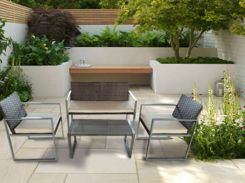 Rattan Barcelona - 4pc