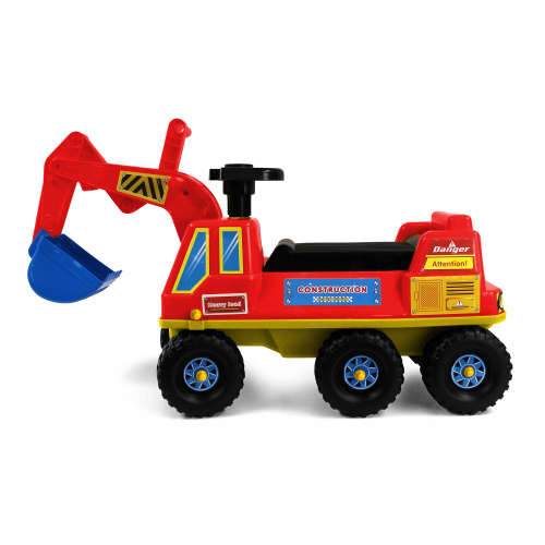 R/O Construction - Digger - Red/Blue