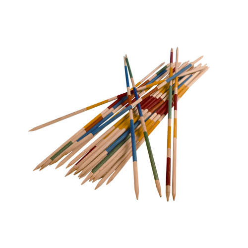 Wooden Pick Up Sticks Game