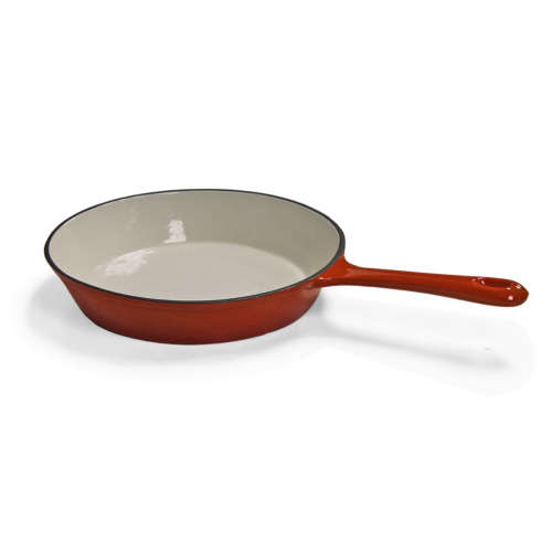 Fine Living Cast Iron Set - Classic - 5pc - Orange