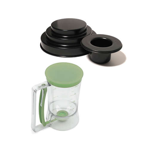 Cake Pan Set 3 Tier - Batter Dispenser COMBO