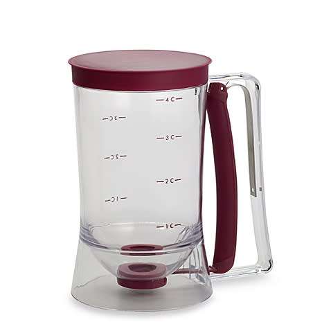 Fine Living Batter Dispenser - Matte Berry