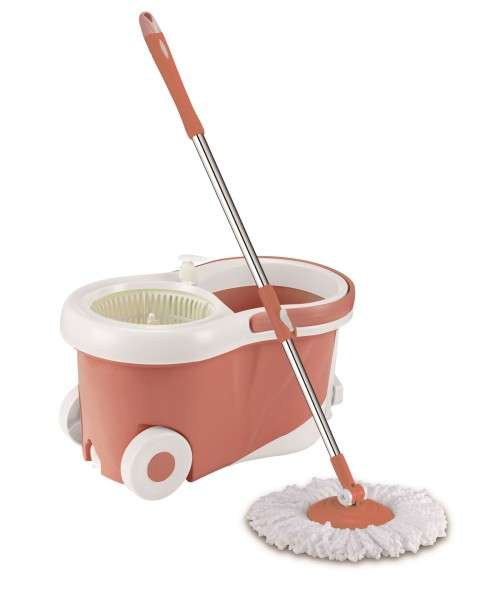 Spin Mop-Double with Wheels