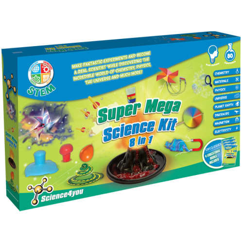Super Mega Science Kit 8 in 1