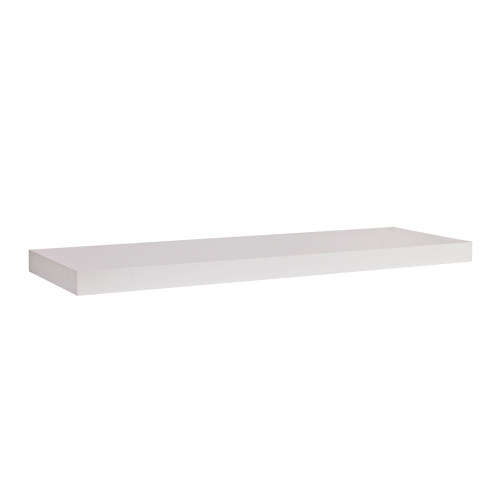 Juno Shelves - Floating Medium - White Wood Grain