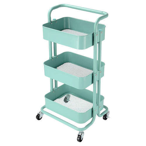 3 Tier Multi Functional Trolley - Mint