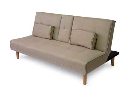 Fine Living - Isle Couch/Sleeper - Beige