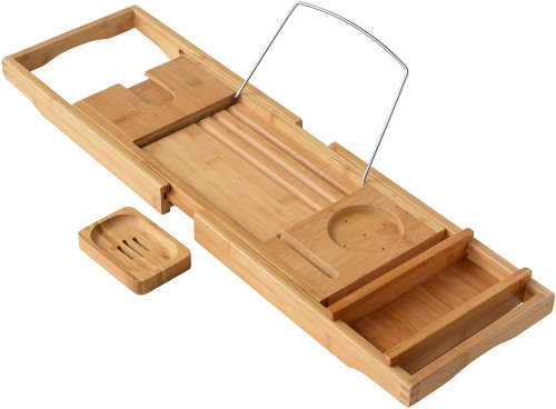 Fine Living Bamboo Bath Caddy
