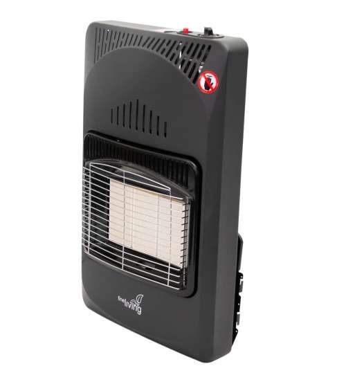 Fine Living - Gas heater- Black - Folding