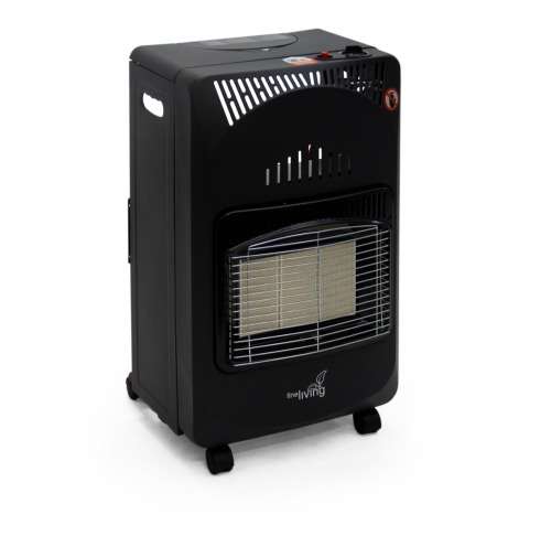 Fine Living - Gas heater- Black - Folding