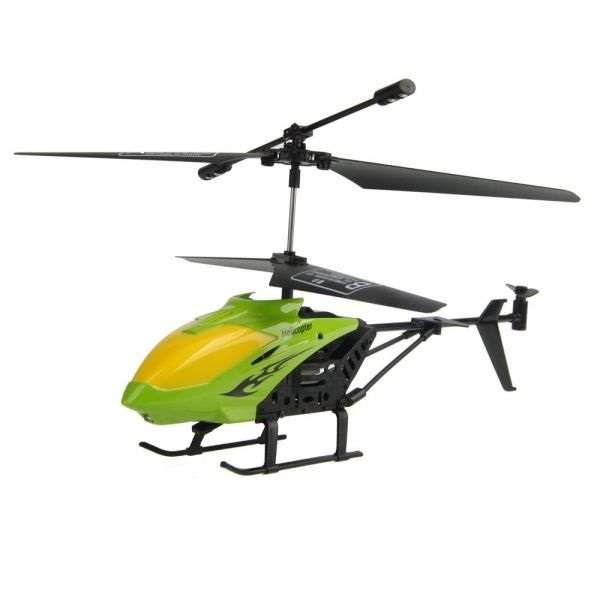 25cm Helicopter+Remote-Green