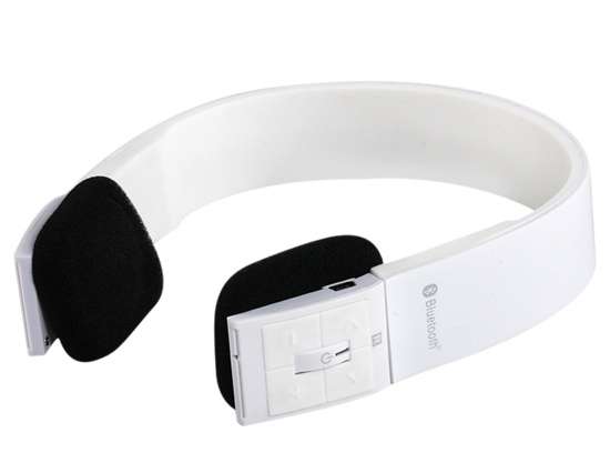 Headset Bluetooth - White IEC