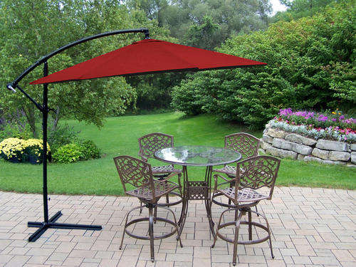 Cantilever Umbrella - Burgundy