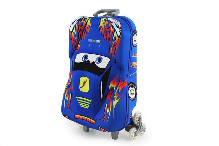 Kids Backpack Trolley - Blue