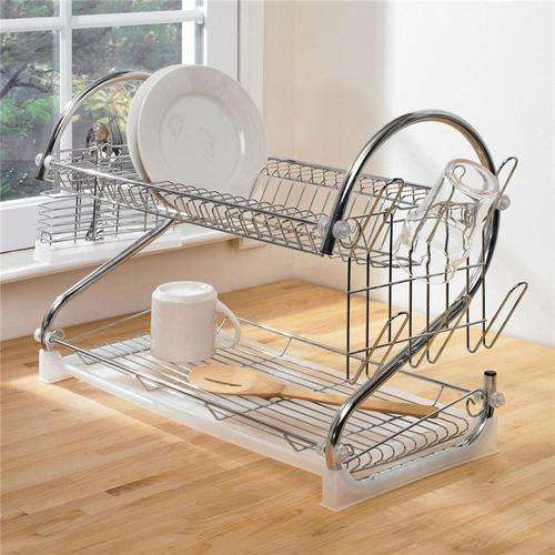 Dish Rack - Silver