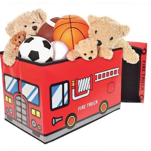 Ottoman - Kids - Fire Truck Lrg